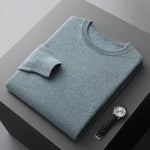Crew Neck Cashmere Jumper for Men