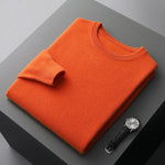 Crew Neck Cashmere Jumper for Men