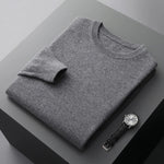 Crew Neck Cashmere Jumper for Men