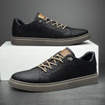 Lace-Up Platform Sneakers for Men