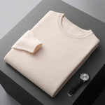 Crew Neck Cashmere Jumper for Men