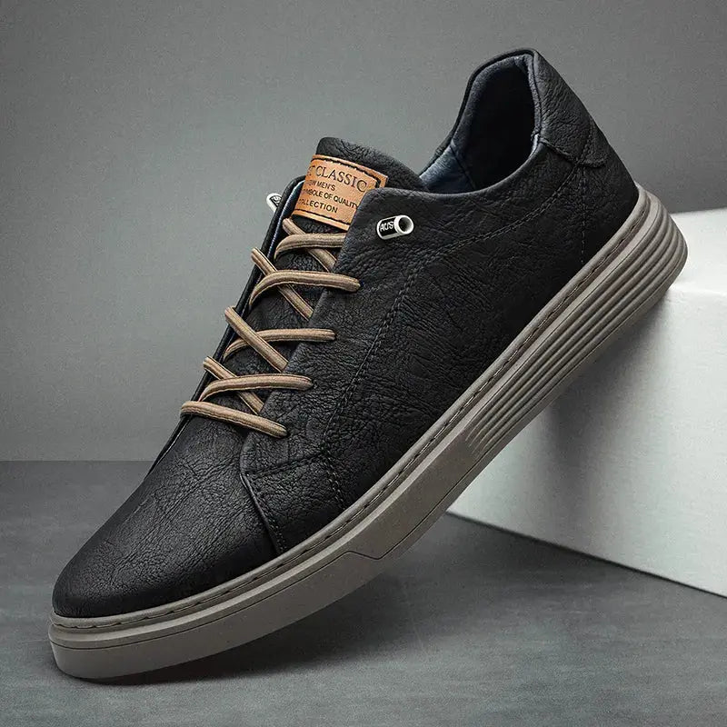 Lace-Up Platform Sneakers for Men
