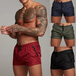 Swim Shorts with Zip Pockets for Men