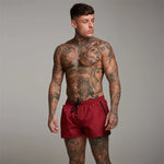 Swim Shorts with Zip Pockets for Men