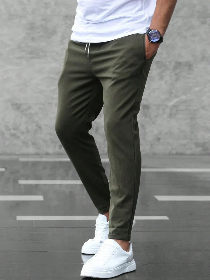 Straight Leg Jogging Trousers for Men