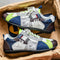 Lace-Up Colour-Block Trainers for Men
