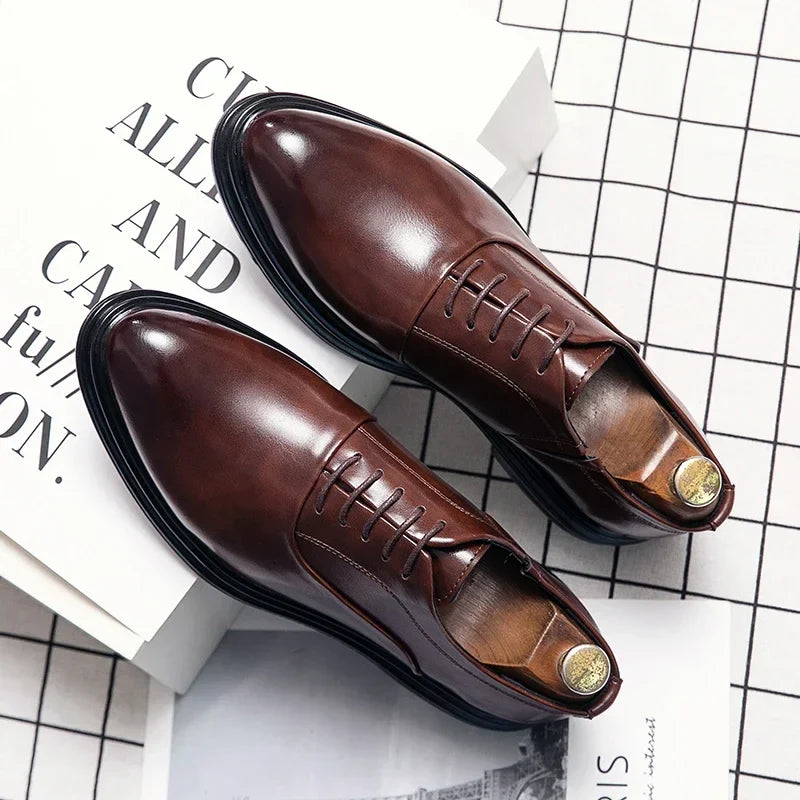 Lace-Up Oxford Shoes for Men