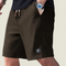 Waffle Knit Shorts with Drawstring for Men