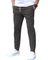 Straight Leg Stretch Cotton Trousers for Men