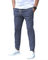 Straight Leg Stretch Cotton Trousers for Men