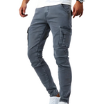 Slim Fit Cargo Trousers for Men