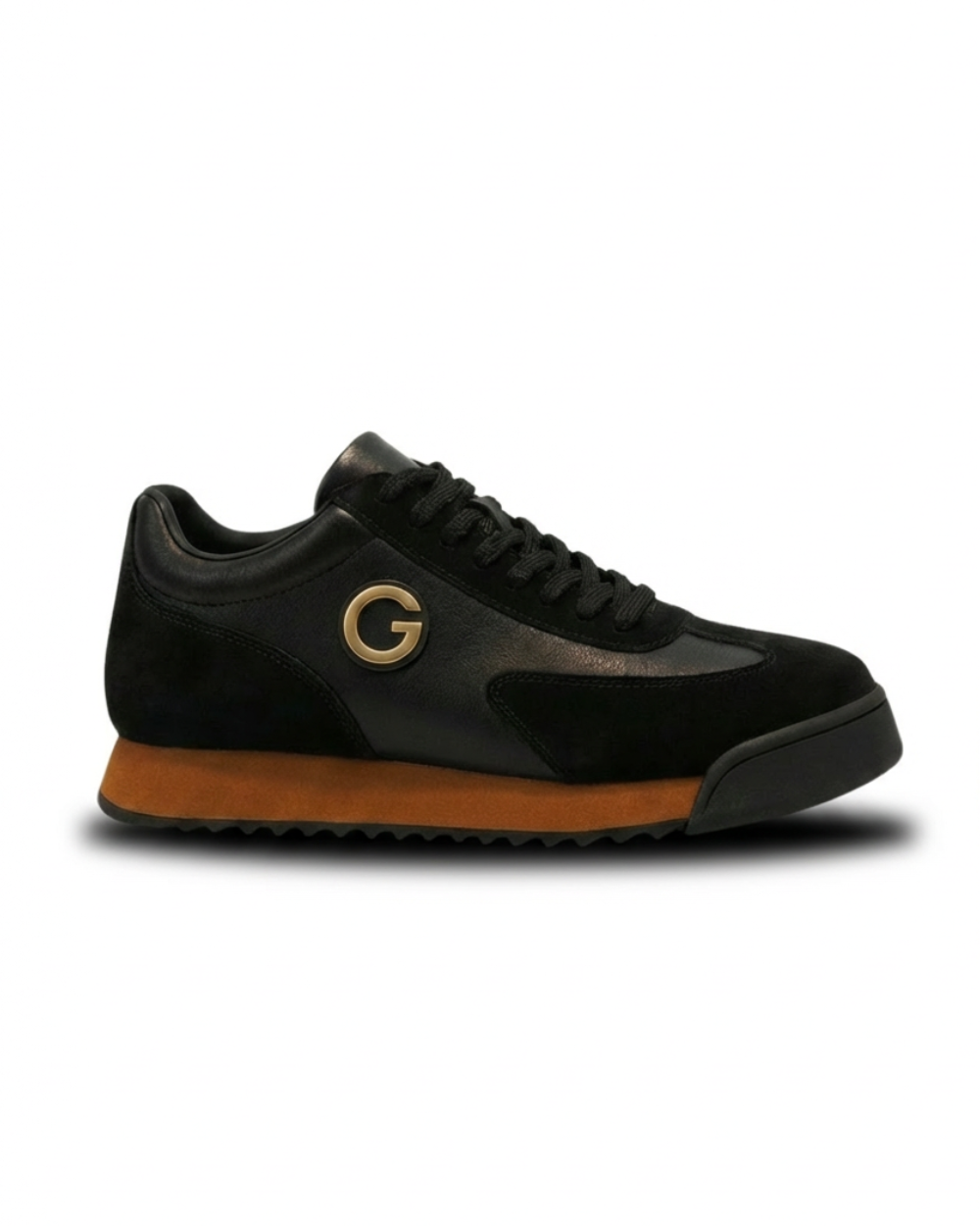 Suede Lace-Up Trainer Shoes for Men