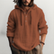 Linen Hooded Shirt with Button-Down Placket for Men