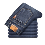 Straight Leg Stretch Jeans for Men