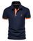Short Sleeve Collared Polo Shirt for Men