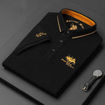 Button-Up Polo Shirt for Men