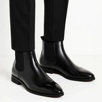 Chelsea Boots with Elasticated Gusset for Men