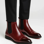 Chelsea Boots with Elasticated Gusset for Men