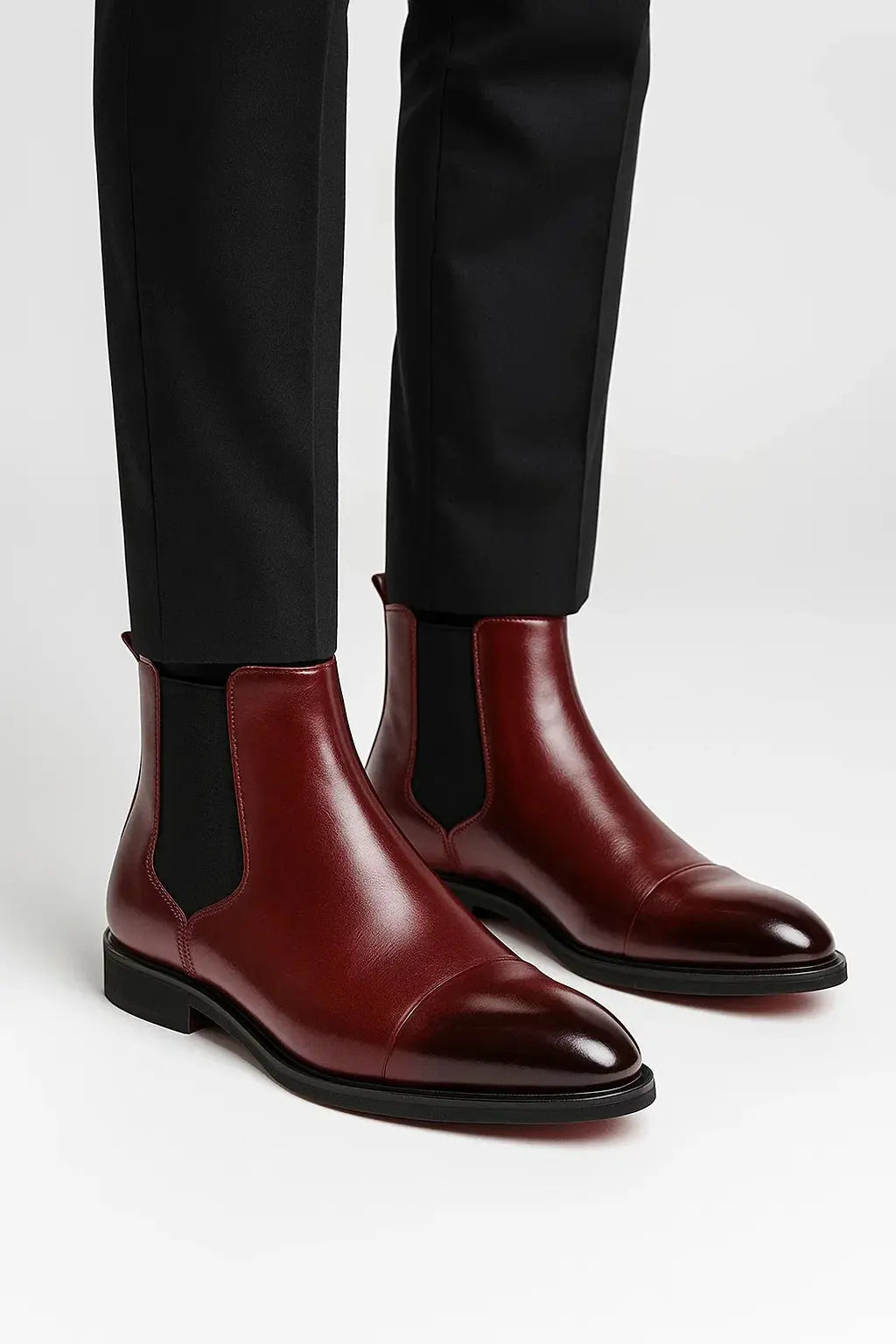Chelsea Boots with Elasticated Gusset for Men