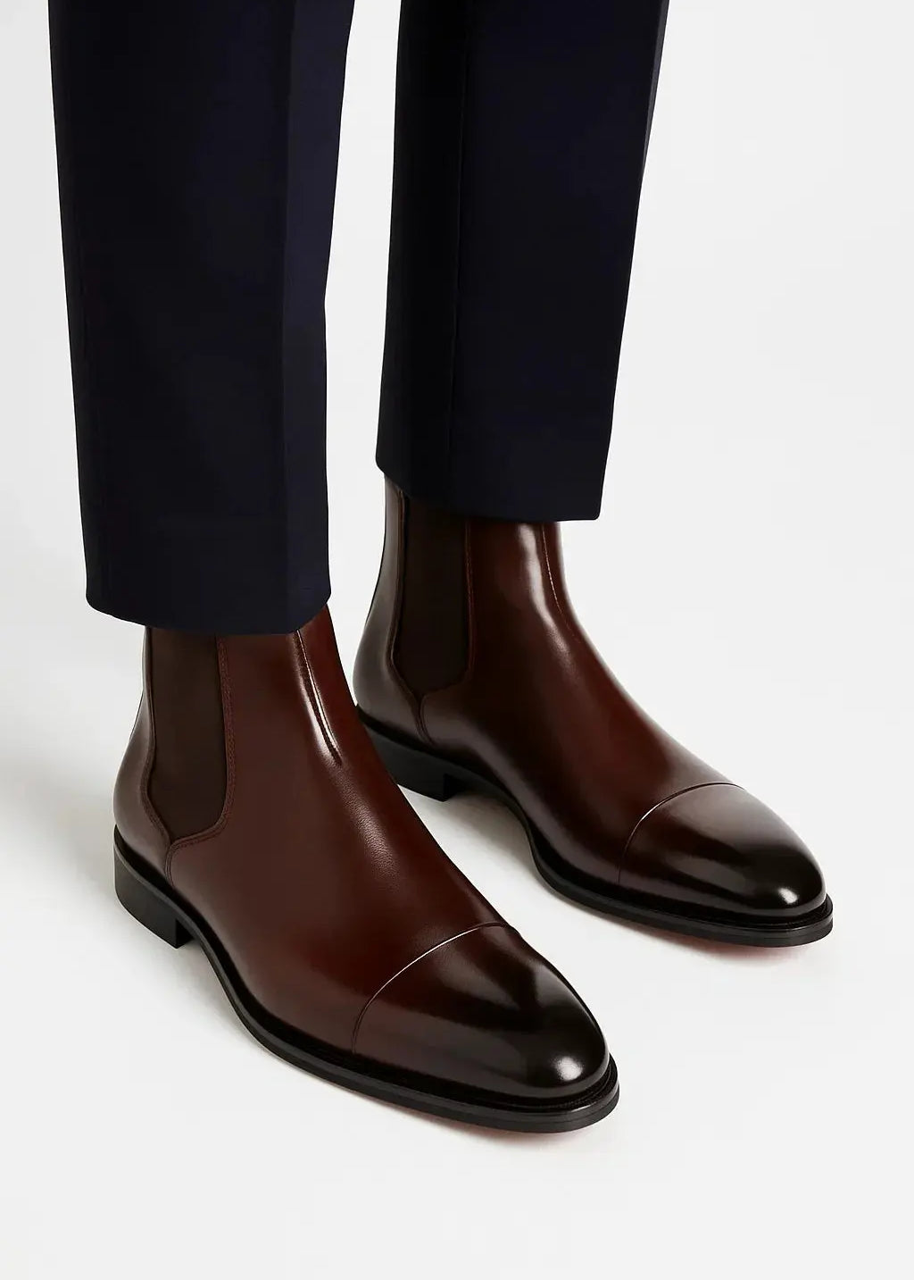 Chelsea Boots with Elasticated Gusset for Men