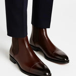 Chelsea Boots with Elasticated Gusset for Men