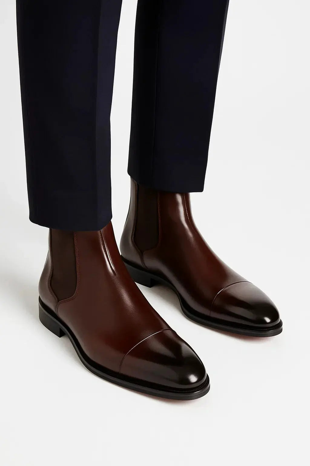 Chelsea Boots with Elasticated Gusset for Men