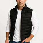 Sleeveless Quilted Puffer Vest for Men