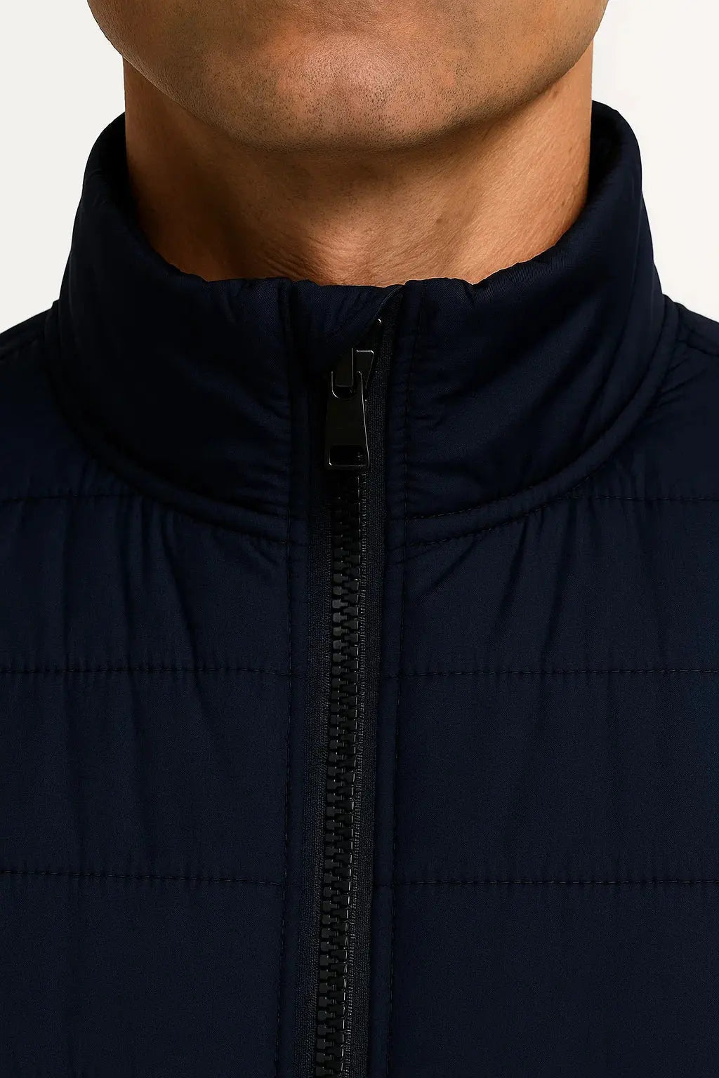 Sleeveless Quilted Puffer Vest for Men