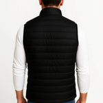 Sleeveless Quilted Puffer Vest for Men