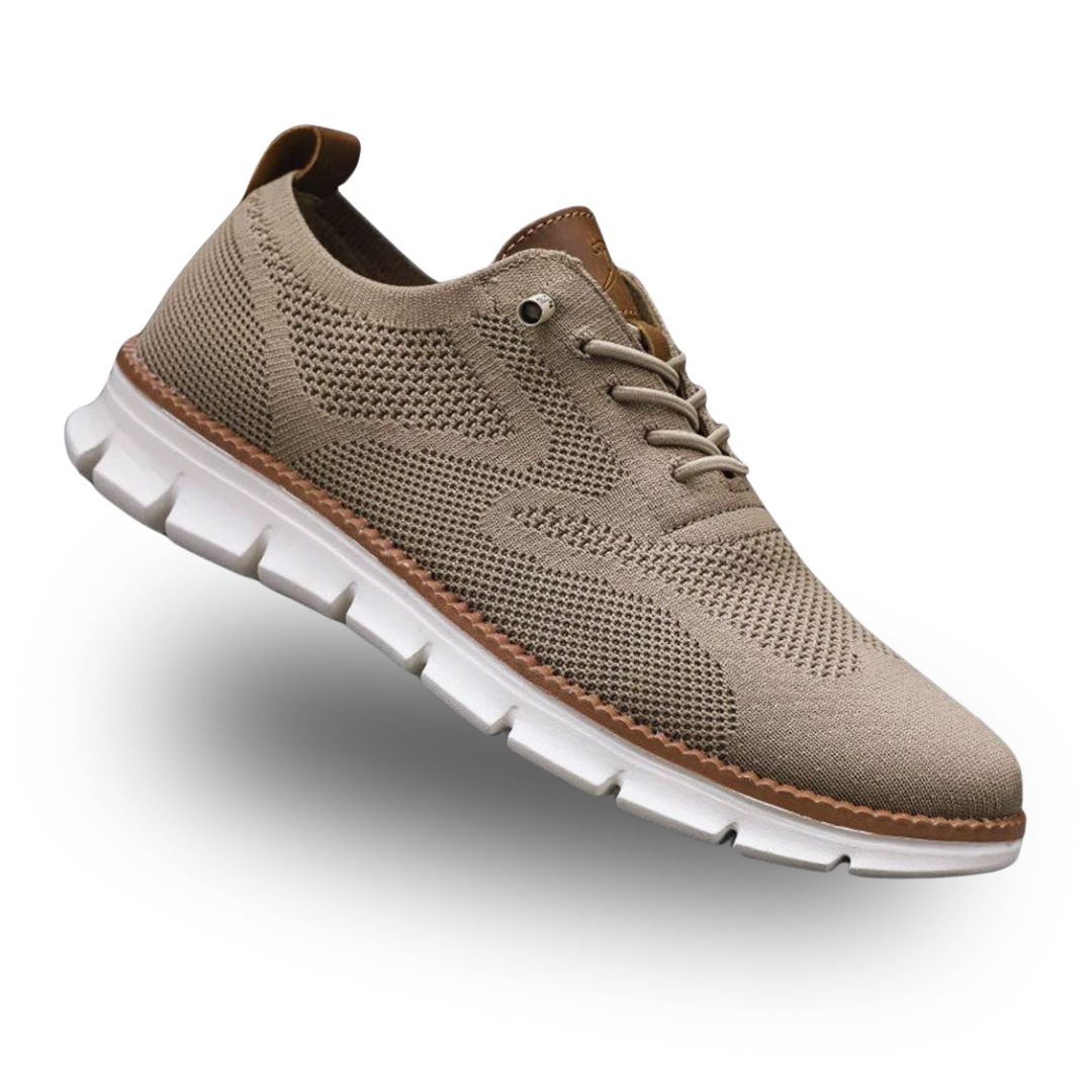 Lace-Up Knit Trainers for Men