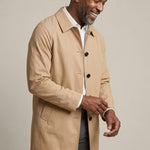 Button-Down Overcoat for Men - View 6