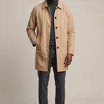 Button-Down Overcoat for Men - View 8