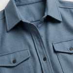 Button-Down Overshirt with Chest Pockets for Men - View 3