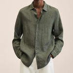 Oversized Linen Shirt for Men