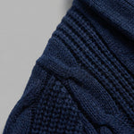 Cable Knit Cardigan with Shawl Collar for Men - View 3