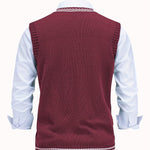 Cable Knit V-Neck Sweater Vest for Women - View 26