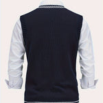 Cable Knit V-Neck Sweater Vest for Women - View 34
