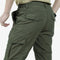 Cargo Trousers with Welt Pockets for Men - Khaki Green