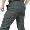 Cargo Trousers with Welt Pockets for Men - Grey