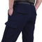 Cargo Trousers with Welt Pockets for Men - Blue