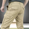 Cargo Trousers with Welt Pockets for Men - Beige