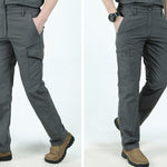 Cargo Trousers with Welt Pockets for Men - View 6