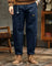 Straight Leg Cargo Trousers with Pocket Panels for Men