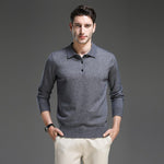Cashmere Polo Neck Jumper for Men - View 6