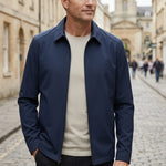 Checkered Harrington Jacket for Men - View 4