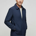 Checkered Harrington Jacket for Men - View 5