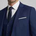 Wool Blend Three-Piece Suit Set for Men