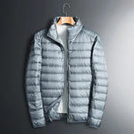 Compact Puffer Jacket for Men - Grijs