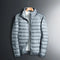 Compact Puffer Jacket for Men - Grijs