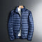 Compact Puffer Jacket for Men - Marineblauw